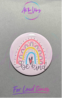 Be Kind Rainbow Button | Kindness & Equality Pin