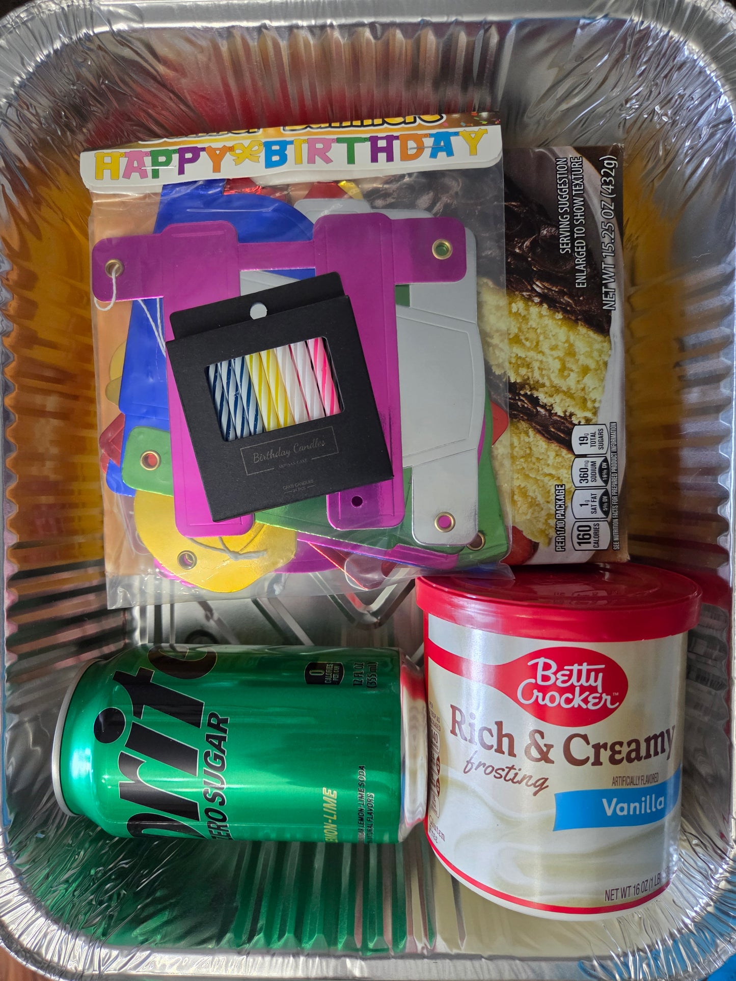 Sponsor a Birthday Cake Kit
