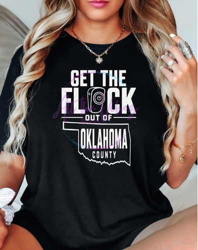 Get the Flock Out – Custom State, City or County Tee