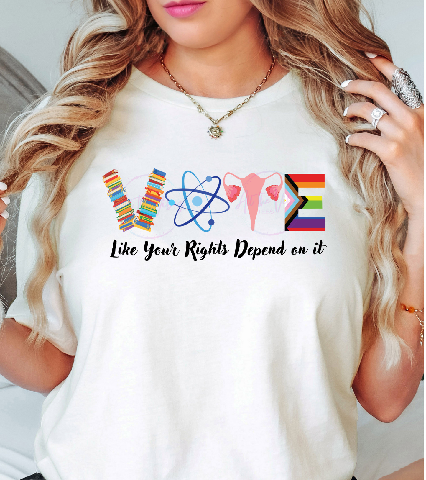 Vote Like Your Rights Depend On It Shirt | Voting Rights T-Shirt