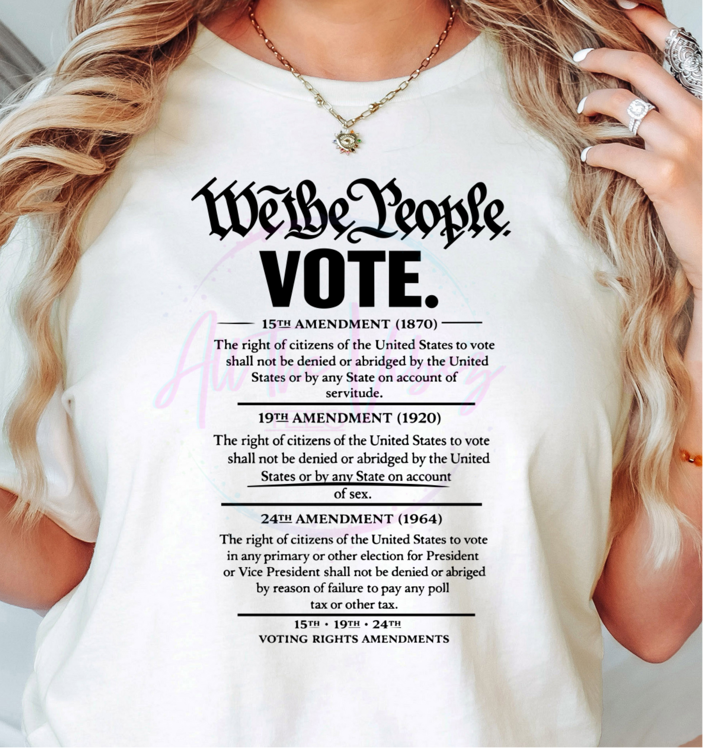 We The People VOTE | Voting Rights Amendment Shirt
